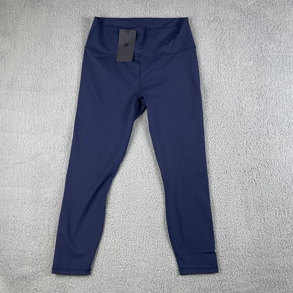 Fabletics Women's Large Blue Polyester Elastane Define High-Waisted 7/8 - Picture 1 of 10